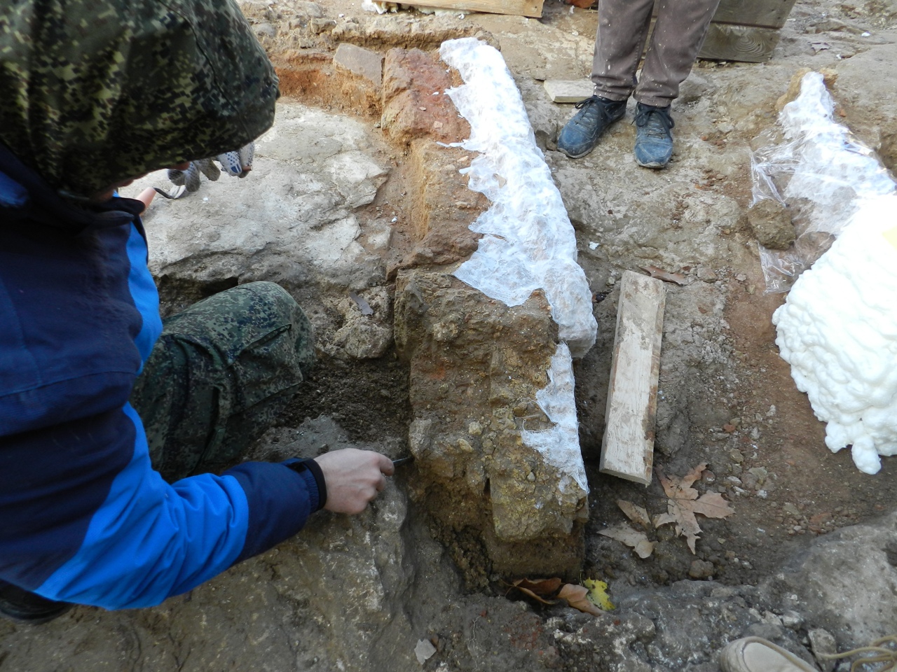 Археологические раскопки в Арзамасе