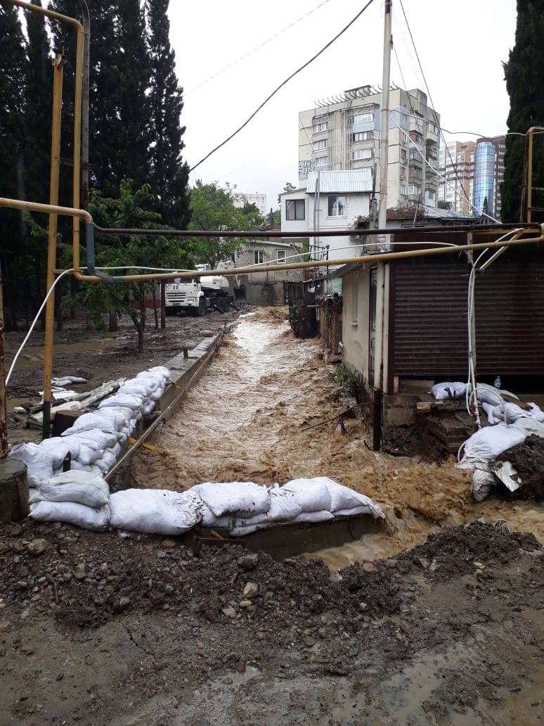 троллейбусный парк ялта после потопа