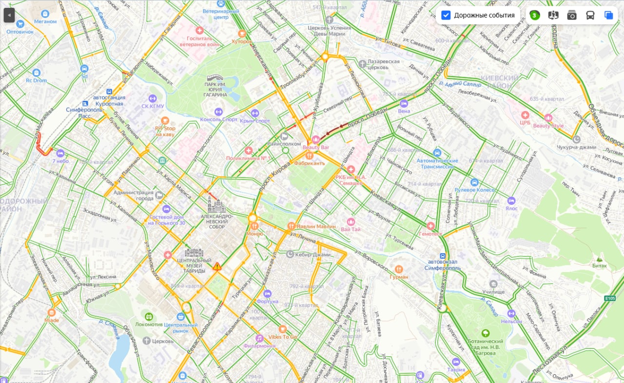 Карта симферополя проспект победы. Пробк в симферполе7 баллов. Пробки 10 баллов. Перекрытие улиц 4 июня в Симферополе на карте. Люберцы пробки 10 баллов на карте.
