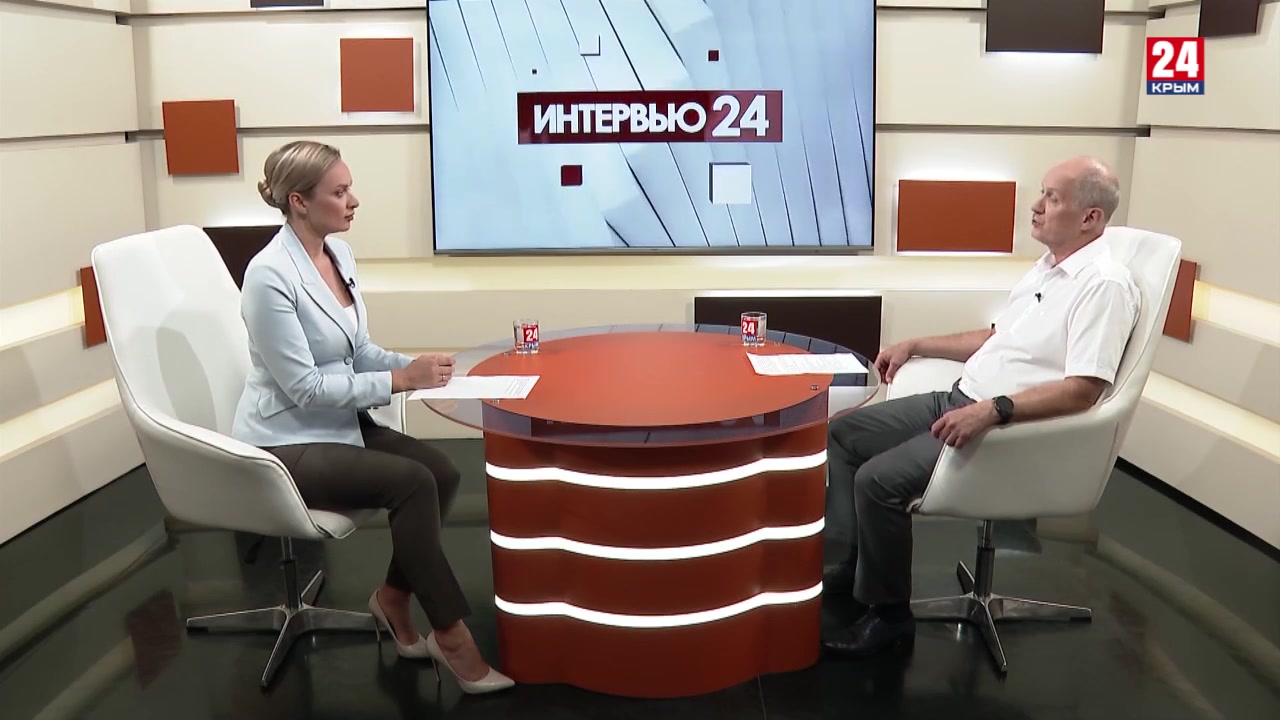 Интервью 24. Новостное интервью. Интервью 24 на канале Крым 24. Телеканалы Крыма.