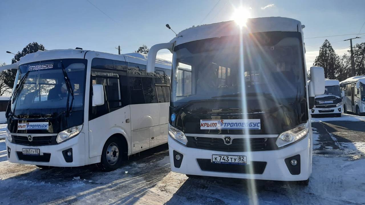 В Симферопольском районе на трёх пригородных маршрутах будут работать новые  автобусы