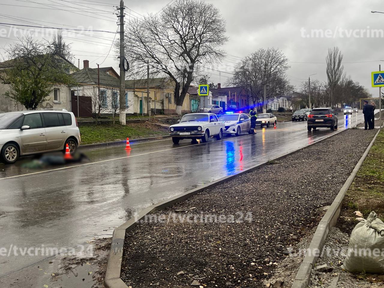 В Керчи на пешеходном переходе насмерть сбили пенсионерку