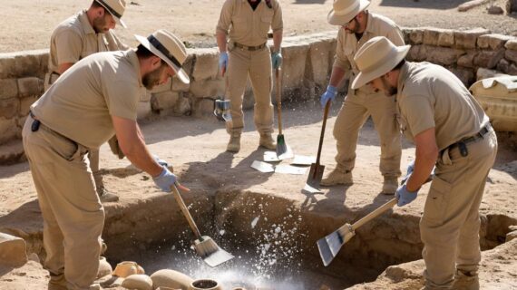 археологические раскопки